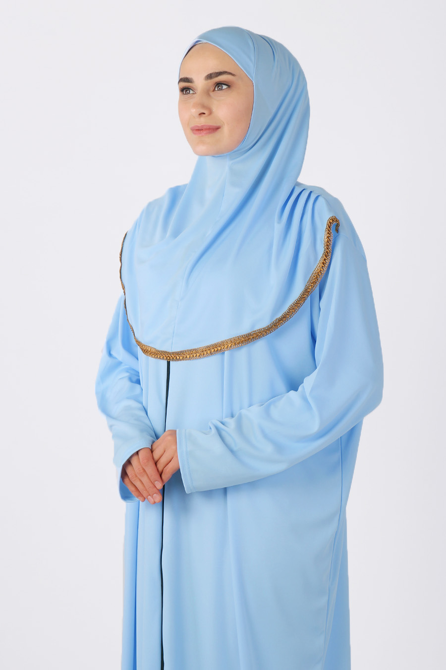 Baby Blue Pratical Prayer Dress