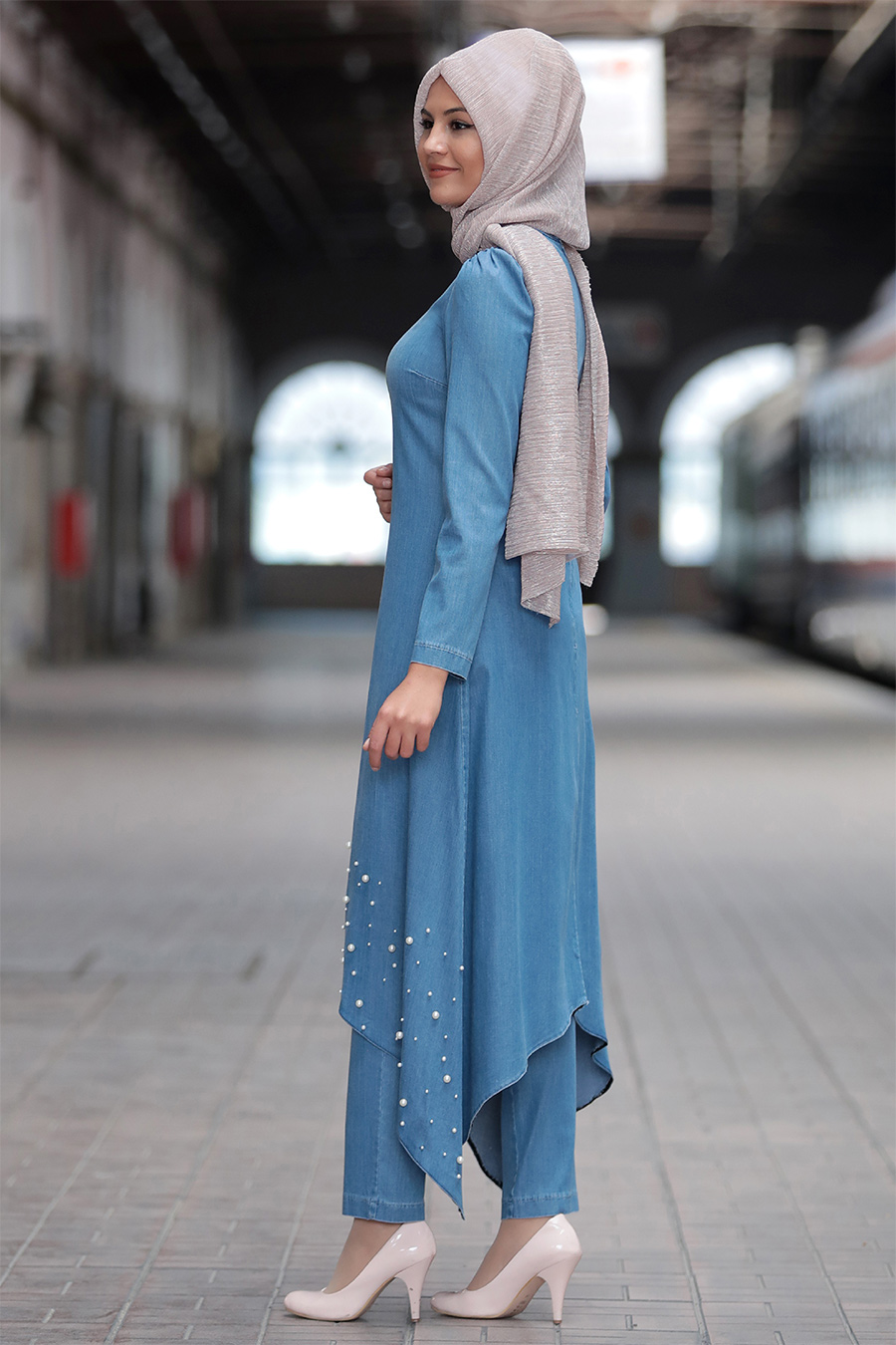 jean tunic dress