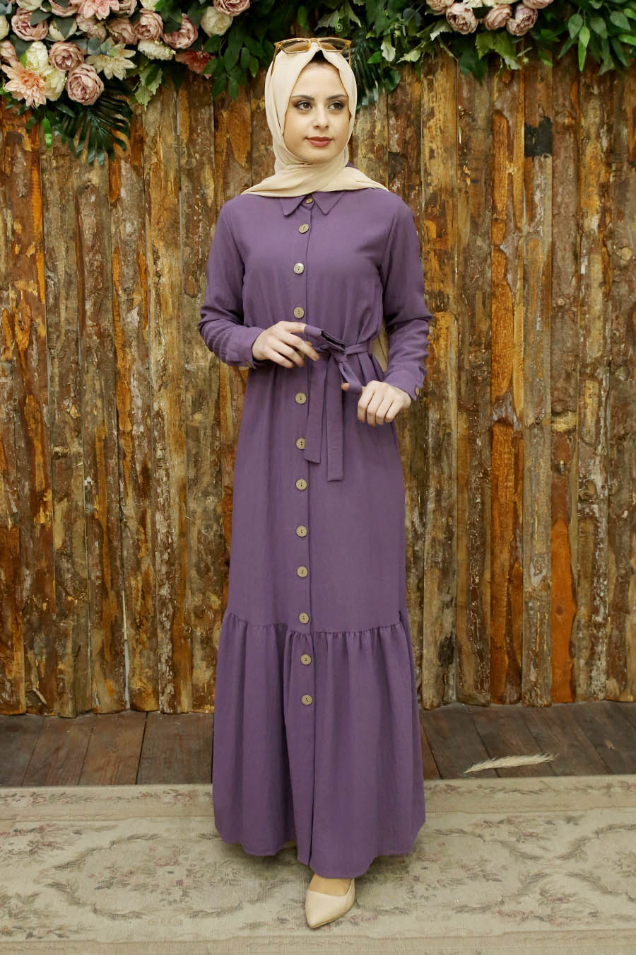 Mauve hotsell dress color