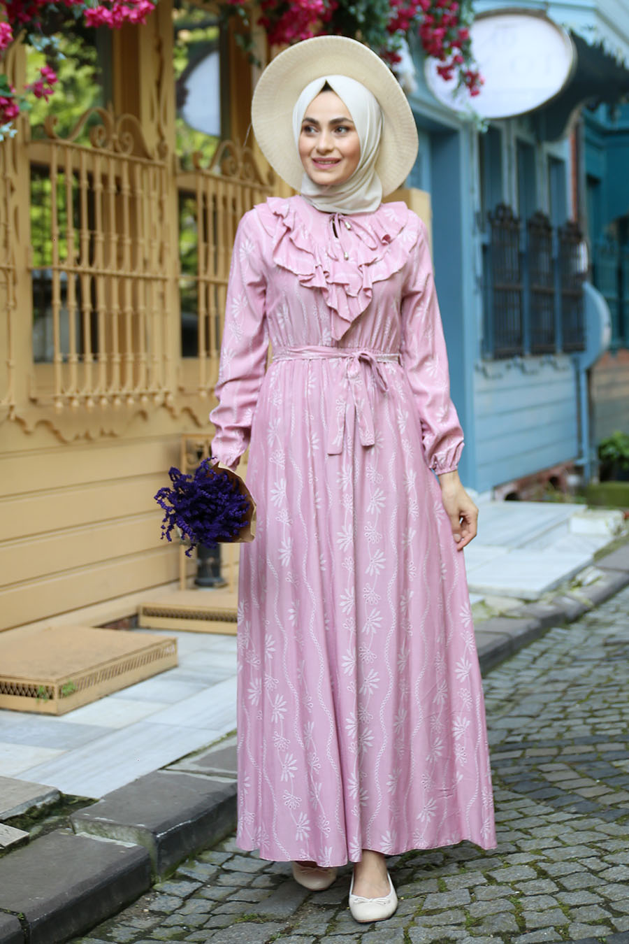 POWDER PINK DRESS